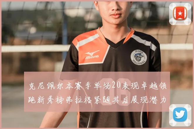 克尼佩尔本赛季单场20表现卓越领跑新秀榜弗拉格紧随其后展现潜力