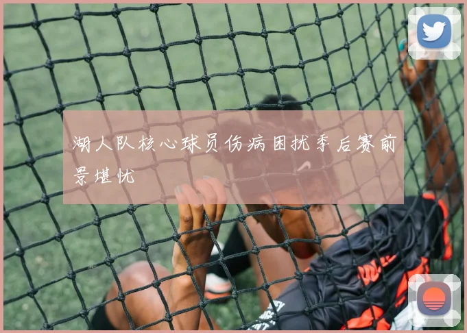 湖人队核心球员伤病困扰季后赛前景堪忧
