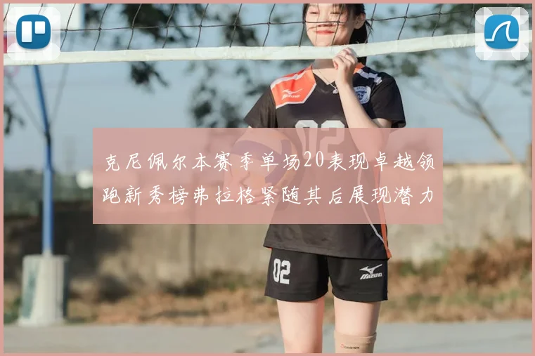 克尼佩尔本赛季单场20表现卓越领跑新秀榜弗拉格紧随其后展现潜力