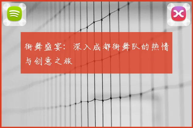 街舞盛宴：深入成都街舞队的热情与创意之旅